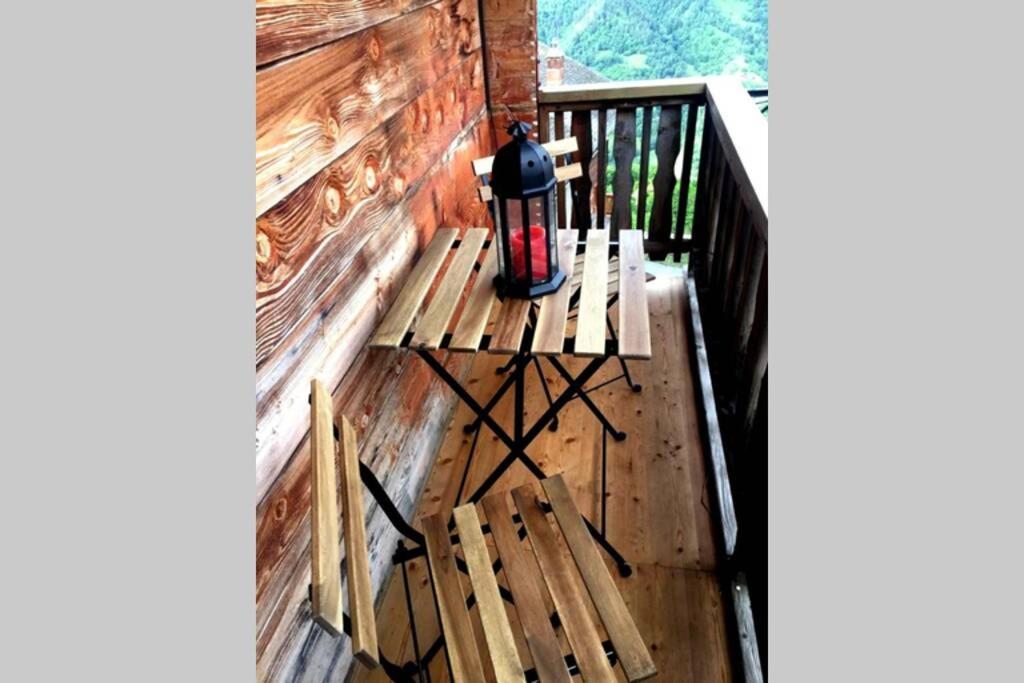Appartement "Le Ver Luisant" A Saint-Martin, Val D'Herens, Valais Luaran gambar