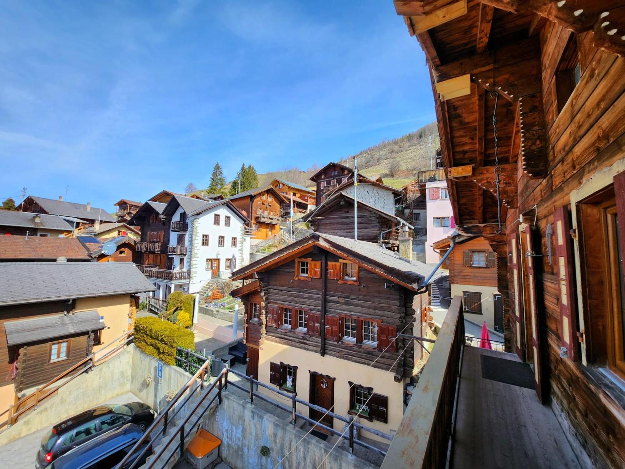 Appartement "Le Ver Luisant" A Saint-Martin, Val D'Herens, Valais Luaran gambar